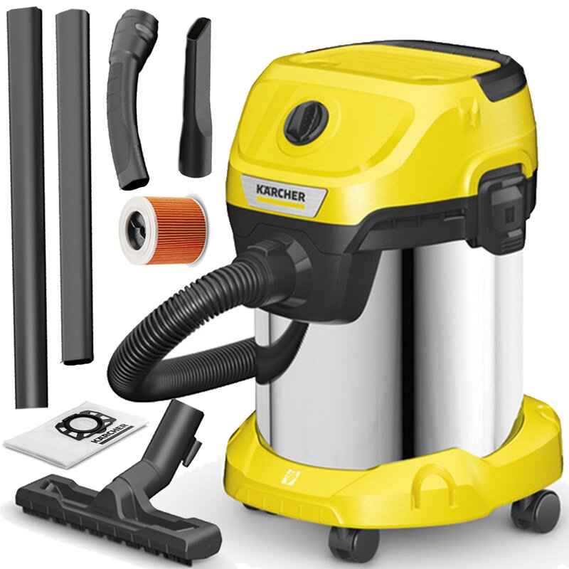 Odkurzacz warsztatowy KARCHER WD 3 S V-17/4/20 1.628-135.0