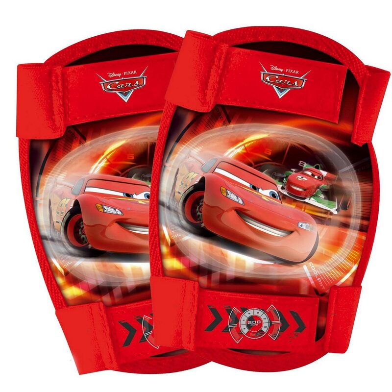 Ochraniacze DISNEY Auta Czerwono-czarny dla Dzieci (rozmiar uniwersalny)