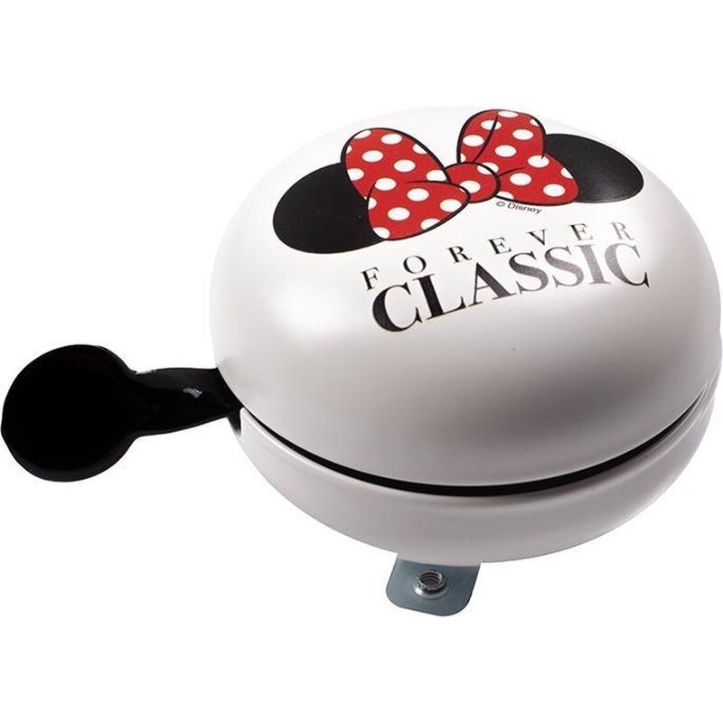Dzwonek rowerowy SEVEN Retro Minnie Forever Classic Biały