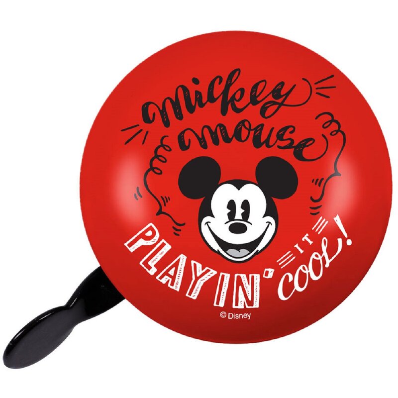 Dzwonek rowerowy SEVEN Retro Mickey Vintage Czerwony