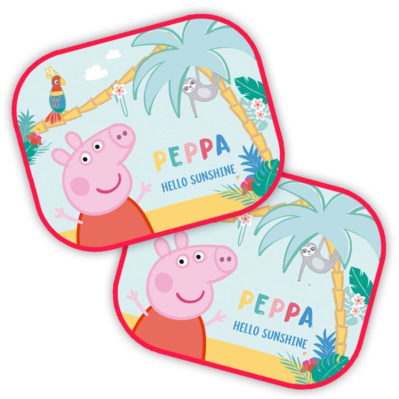 Zasłonka przeciwsłoneczna do samochodu SEVEN Świnka Peppa 9325 (2 szt.)