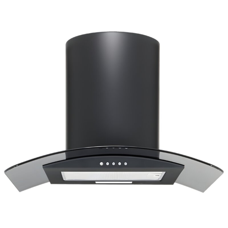 Okap AKPO WK-10 Largo 60 Czarny Mat 371.7m3/h 67dB klasa D