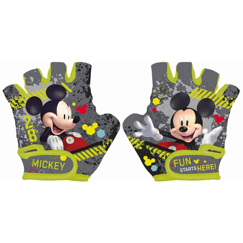 Rękawiczki rowerowe DISNEY Myszka Mickey (rozmiar S)