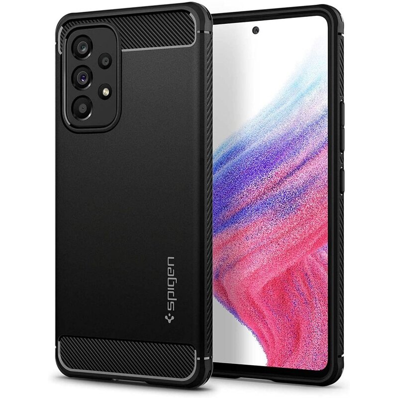Spigen Rugged Armor do Galaxy A53 5G Czarny