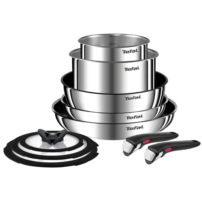 Zestaw patelni TEFAL Ingenio Emotion L897AS74 (10 elementów)