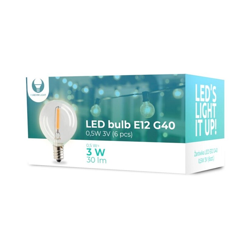 Żarówka LED FOREVER LIGHT RTV100101 0.5W E12