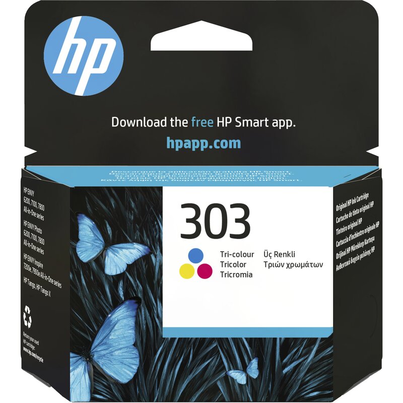 Tusz HP 303 Kolorowy 4 ml T6N01AE
