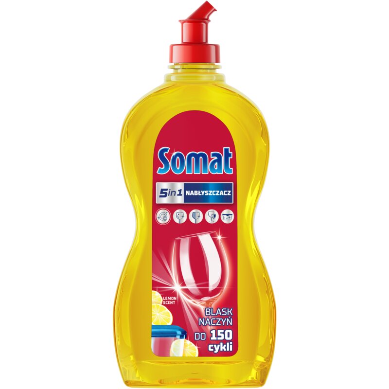 Nabłyszczacz do zmywarek SOMAT Lemon & Lime 750 ml