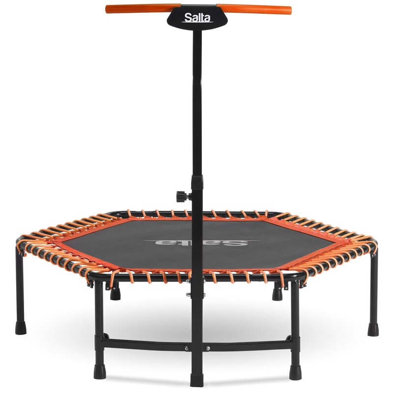 Trampolina Fitness 128cm pomarańczowa