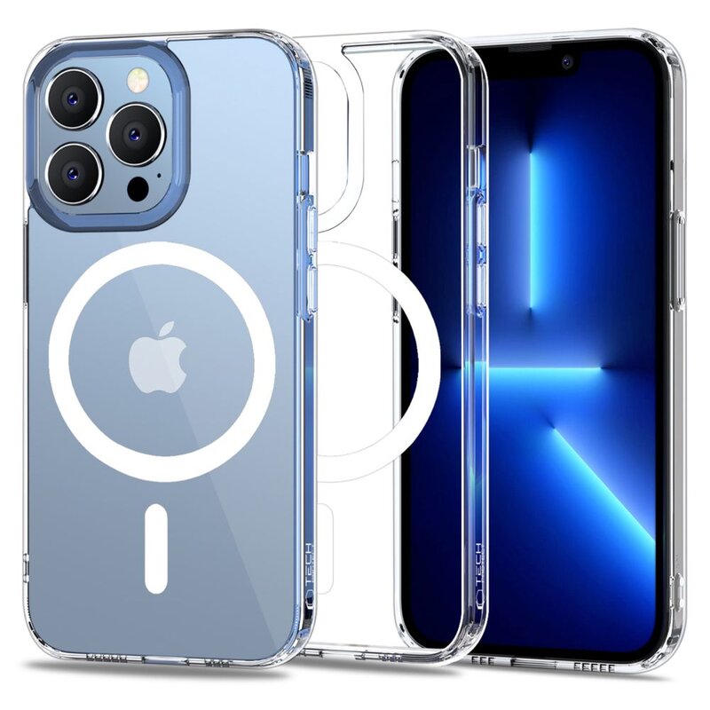 Etui TECH-PROTECT MagMat MagSafe do Apple iPhone 13 Pro Max Przezroczysty