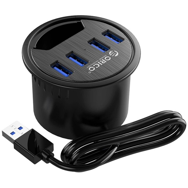 Hub ORICO DESK-4U-BK-BP USB 3.2 Gen. 1, Pasywny