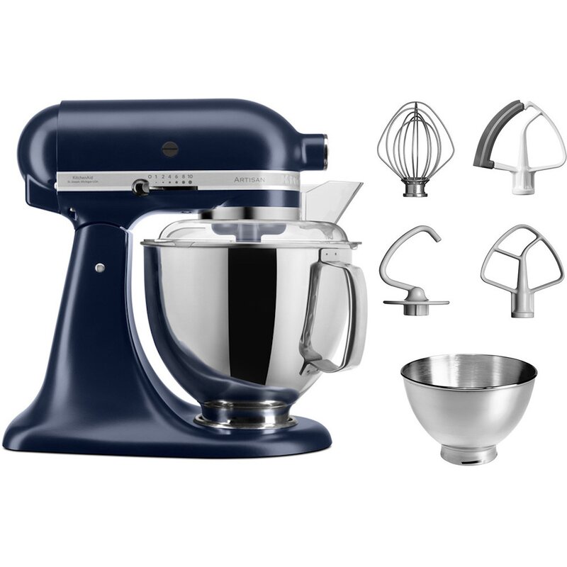 Robot kuchenny planetarny KITCHENAID Artisan 5KSM175PSEVB 300W (2x misy)