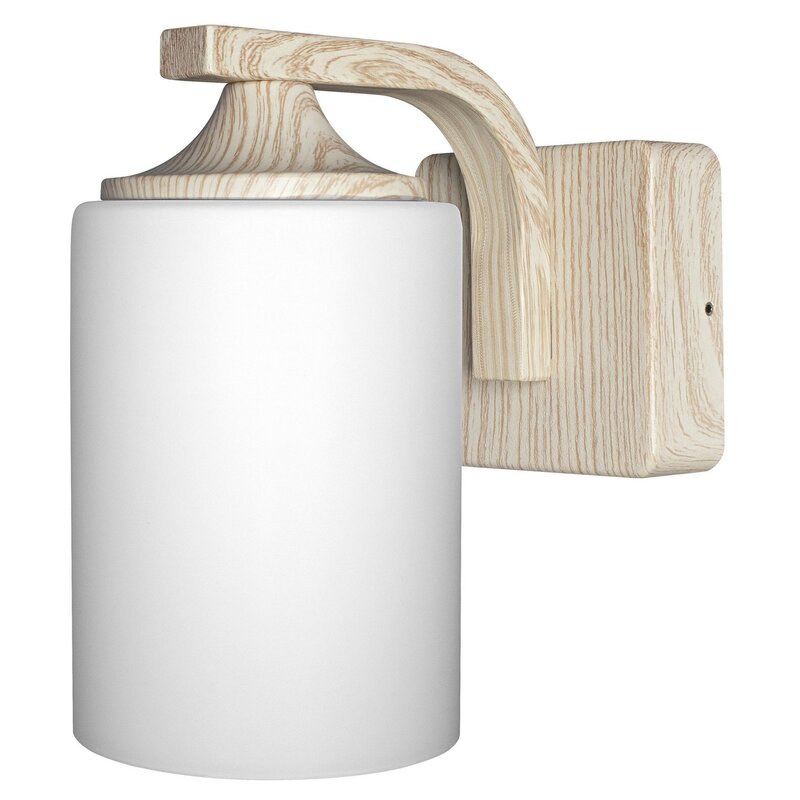 Kinkiet zewnętrzny LEDVANCE Endura Classic Lantern Cylinder WD Drewniany