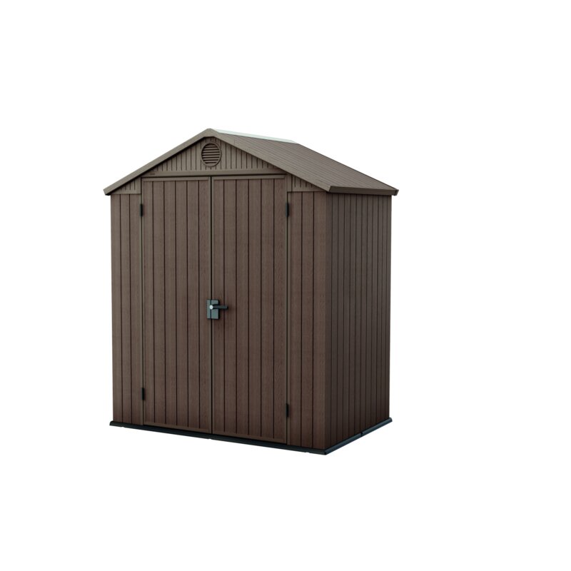 Domek narzÄdziowy KETER Darwin 6x4 BrÄ zowy 190 x 121 x 221 cm