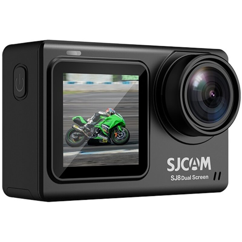 Kamera sportowa SJCAM SJ8 DUAL Czarna Filmy 4K WiFi 12MP Dual Screen, Obudowa wodoodporna