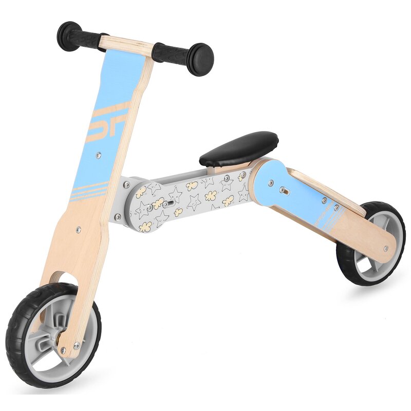 Rowerek biegowy SPOKEY Woo-ride Multi 2w1 Niebieski