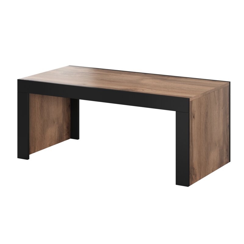 Åawa CAMA MEBLE Mila 120x60x50 cm DÄ b BrÄ zowo-czarny