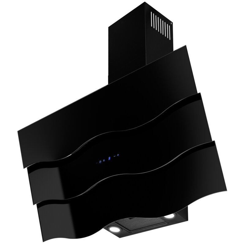 Okap AFRELLI AW-6 Onda 80 Czarny 635m3/h 64dB klasa B