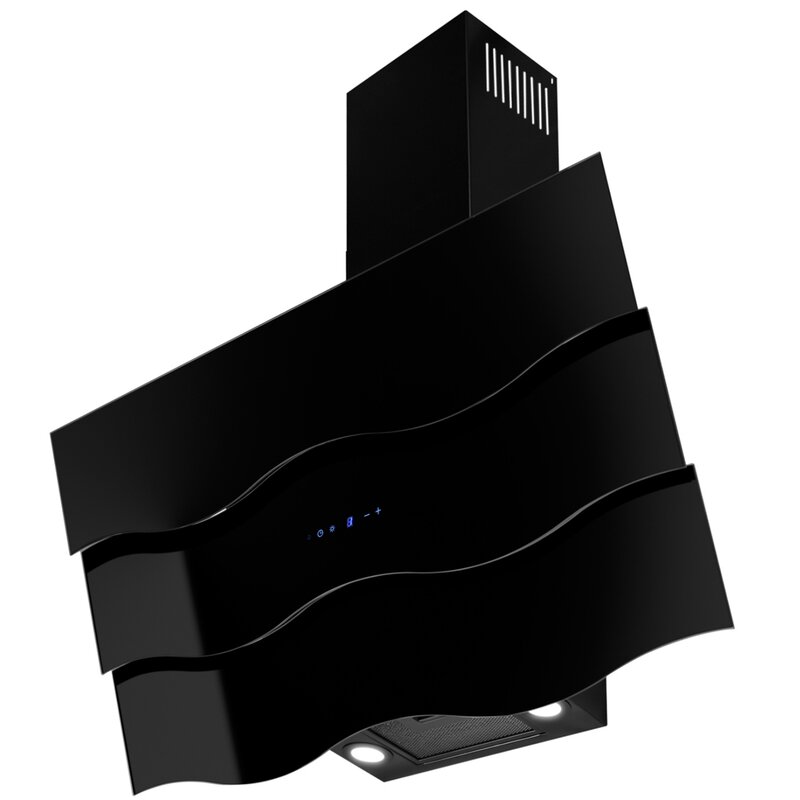 Okap AFRELLI AW-6 Onda 90 Czarny 635m3/h 64dB klasa B Timer