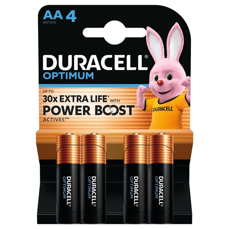 Bateria AA LR6 DURACELL Optimum (4 szt.)