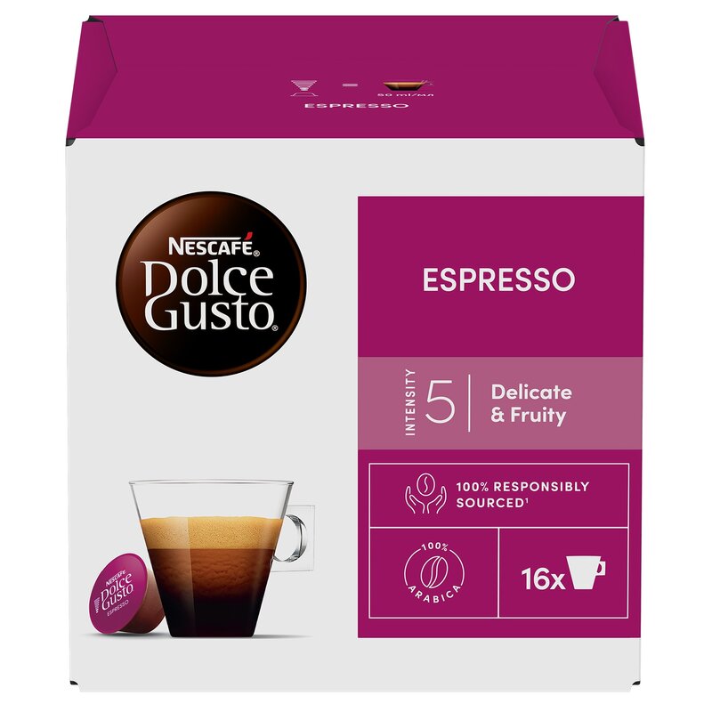 Kapsułki NESCAFE Espresso do ekspresu Nescafe Dolce Gusto (16 szt.)