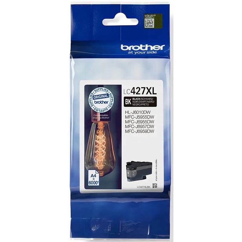 Tusz BROTHER Czarny 107 ml LC-427XLBK