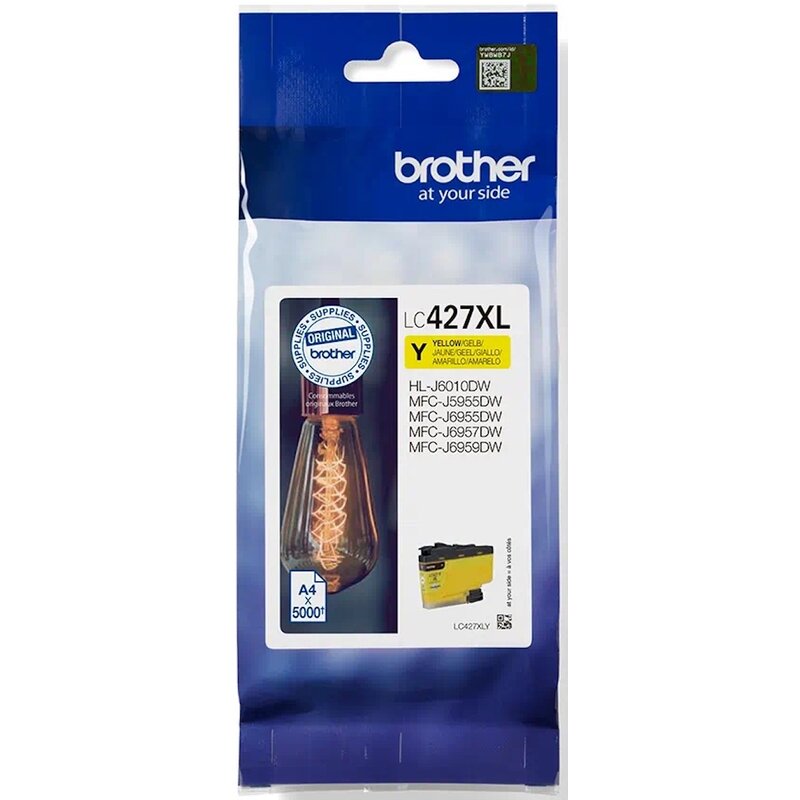 Brother LC427XLY yellow do 5000 str.