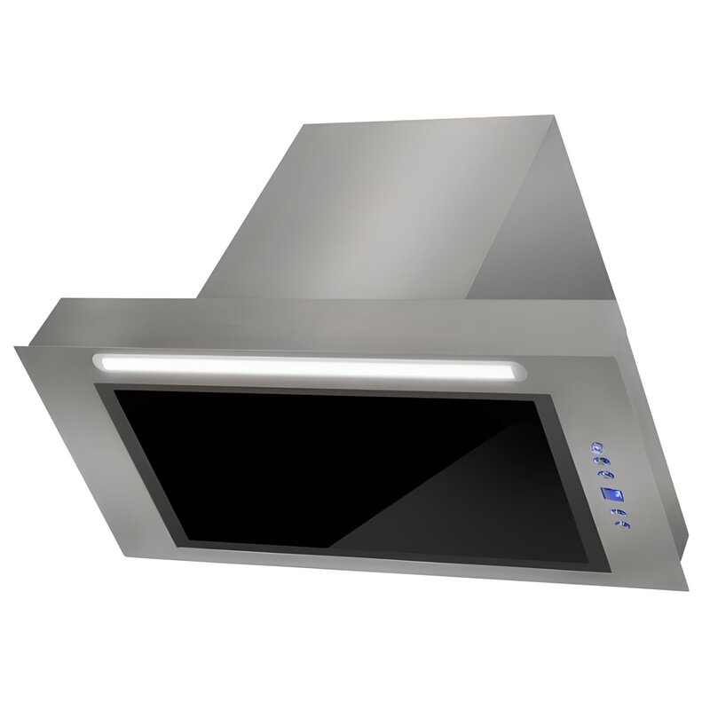 Okap AFRELLI AW-10 Piano 60 Inox/czarne szkło 439m3/h 59dB klasa A Timer