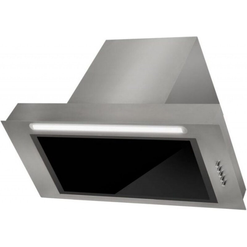 Okap AFRELLI AW-5 Piano Classic 60 Inox/czarne szkło 428m3/h 65dB klasa D