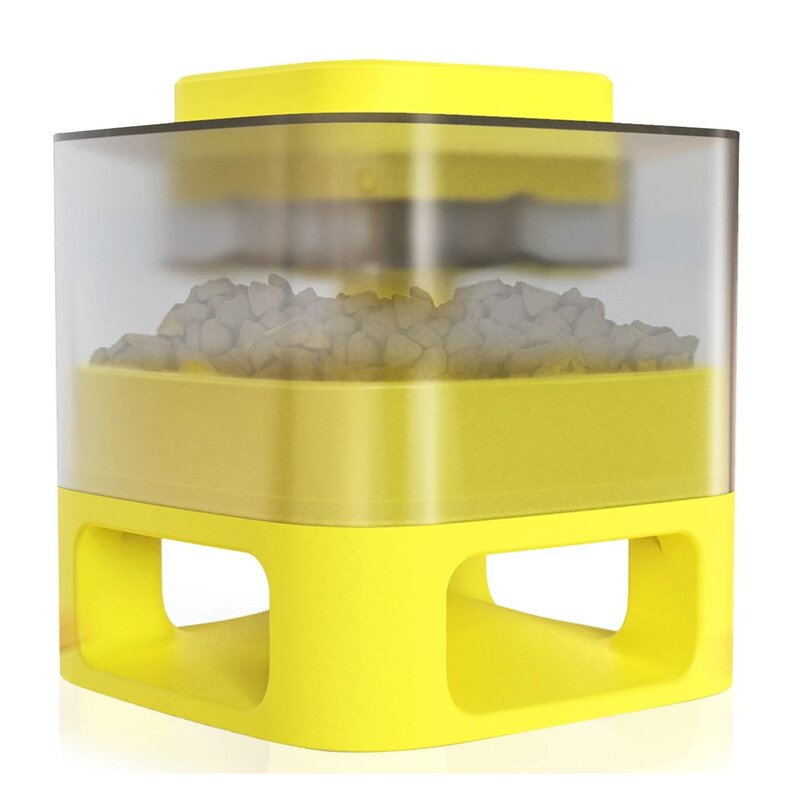 Dozownik karmy DOGGY VILLAGE MT7130 Żółty