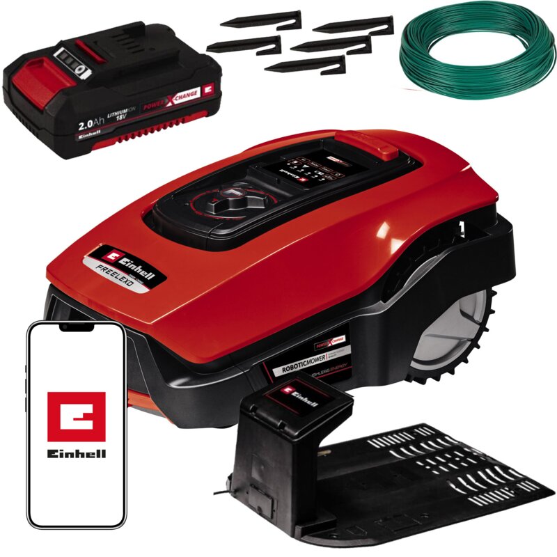 Robot koszący EINHELL Freelexo 500 BT 4326363 Sterowanie Bluetooth 500m2