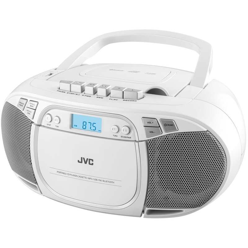 Radioodtwarzacz JVC RC-E451W Boombox white
