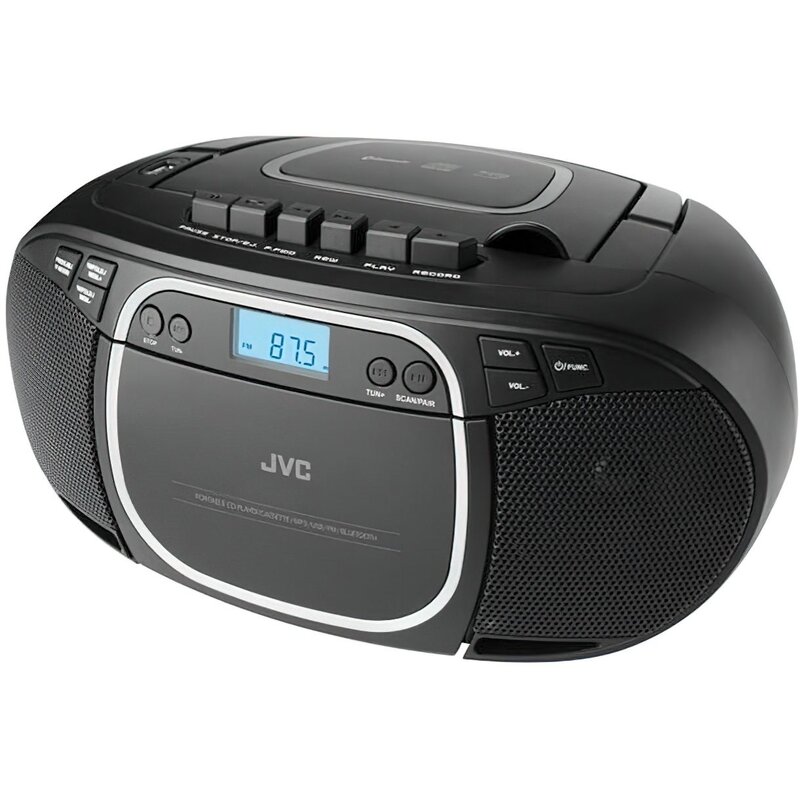 JVC RC-E451B Bluetooth Czarny