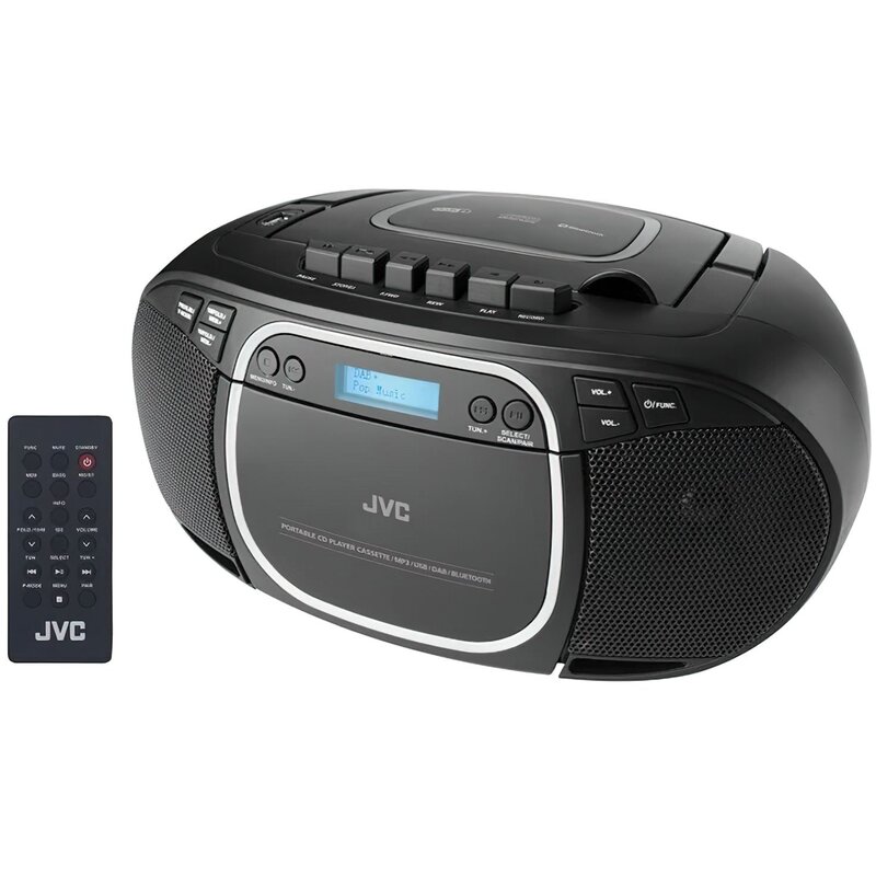 JVC RC-E561B-DAB Bluetooth Czarny