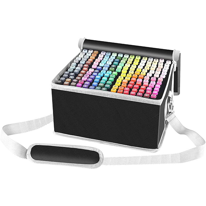 Zestaw markerów alkoholowych dwustronnych EXTRALINK (168 sztuk)