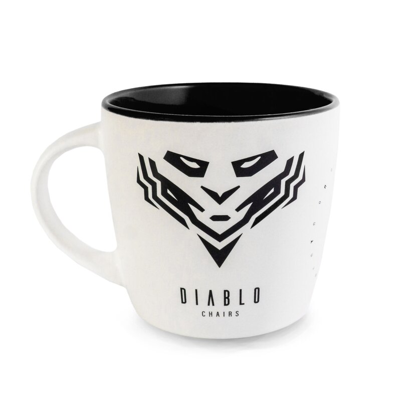Kubek DIABLO CHAIRS Biało-czarny