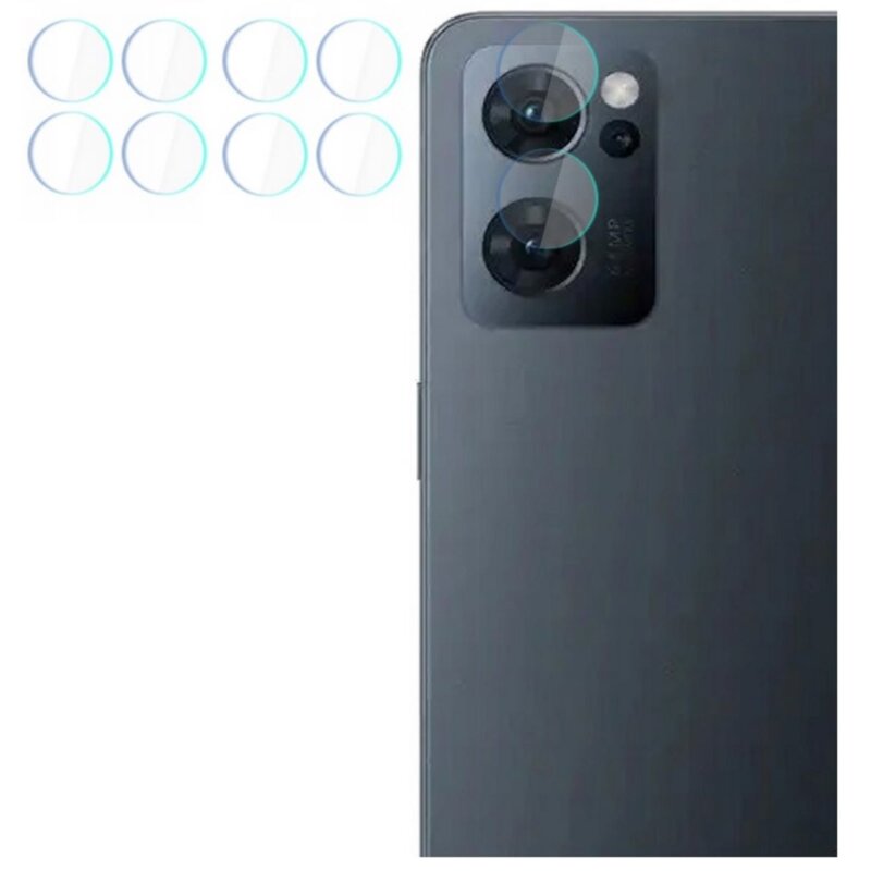 Szkło hybrydowe na obiektyw 3MK Lens Protection do Oppo Reno 7 Z 5G