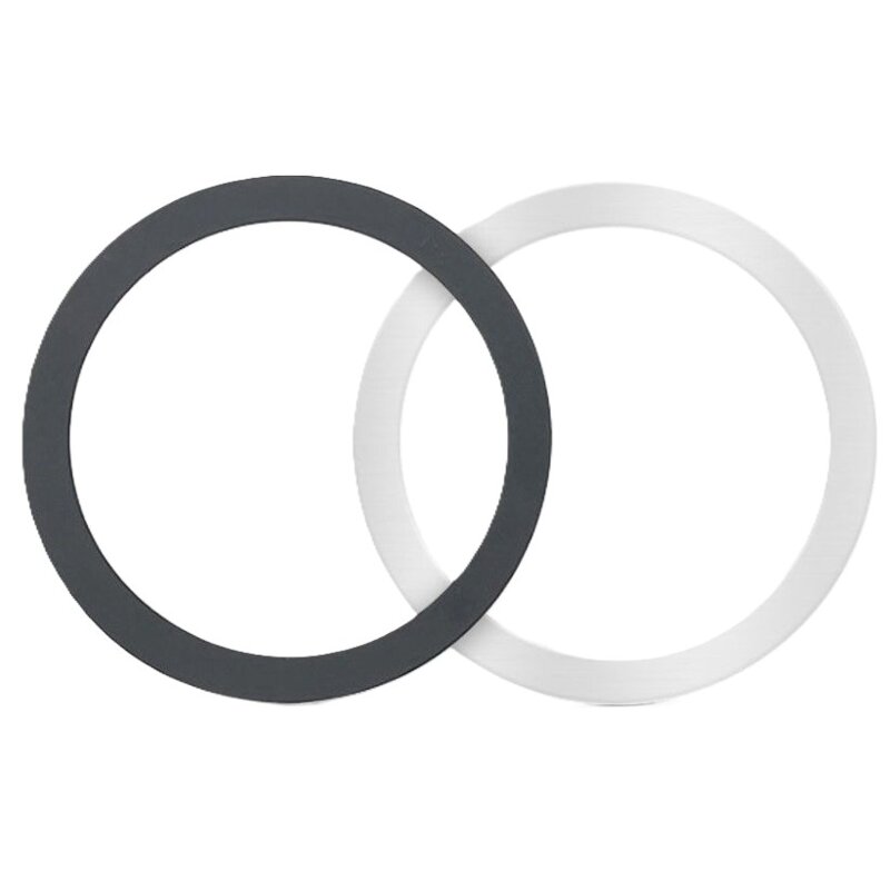 Blaszki TECH-PROTECT Magmat Magsafe Universal Magnetic Ring Czarny/Srebrny