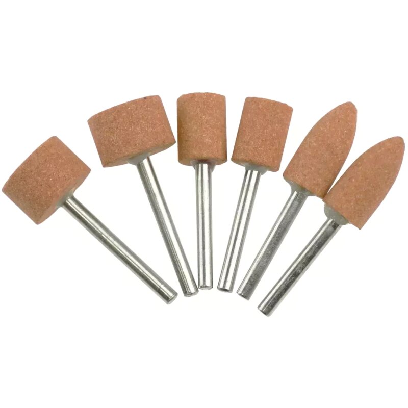 Kamienie szlifierskie DEDRA 08T606 (6 szt.)