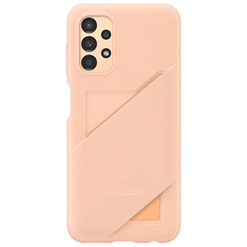 Etui SAMSUNG Card Slot Cover do Galaxy A13 Pomarańczowy EF-OA135TPEGWW