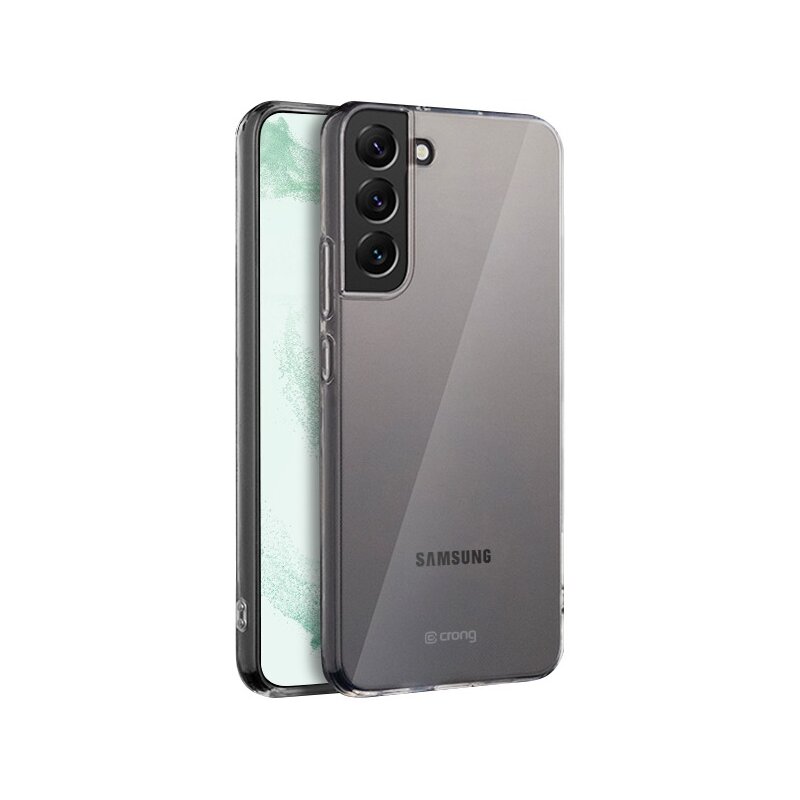 Etui CRONG Crystal Slim Cover do Samsung Galaxy S22+ Przezroczysty