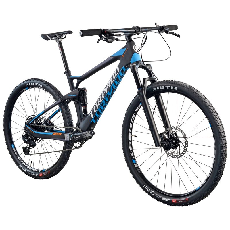 Rower górski MTB TORPADO EclipseS M16 27.5 cala męski Czarno-niebieski