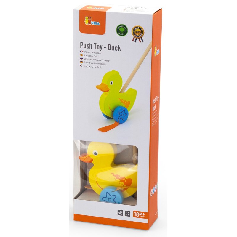 Zabawka VIGA Pchacz Kaczuszka 50961