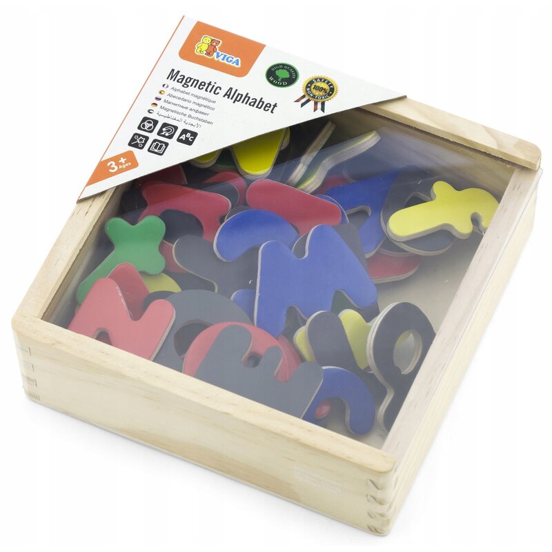 Magnesy VIGA Literki 503246