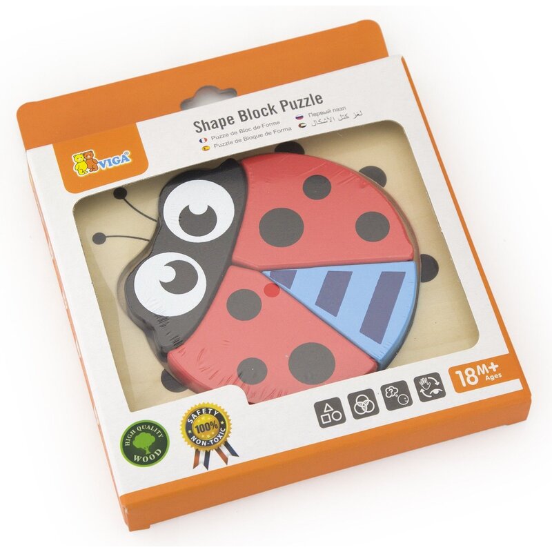 Układanka VIGA Pierwsze puzzle maluszka Biedronka 50168 (4 elementy)