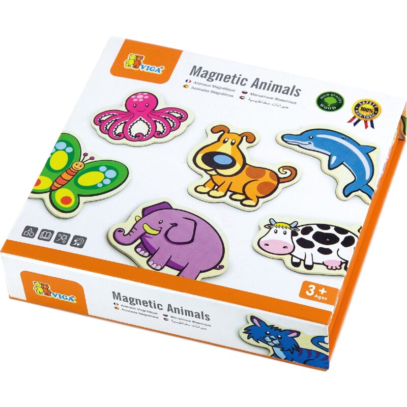 Magnesy VIGA Zwierzątka 58923