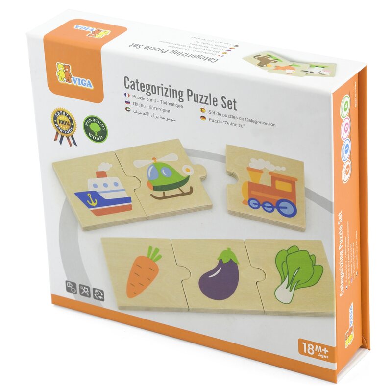 Puzzle VIGA Learn From Fun Podobieństwa 51608 (24 elementy)