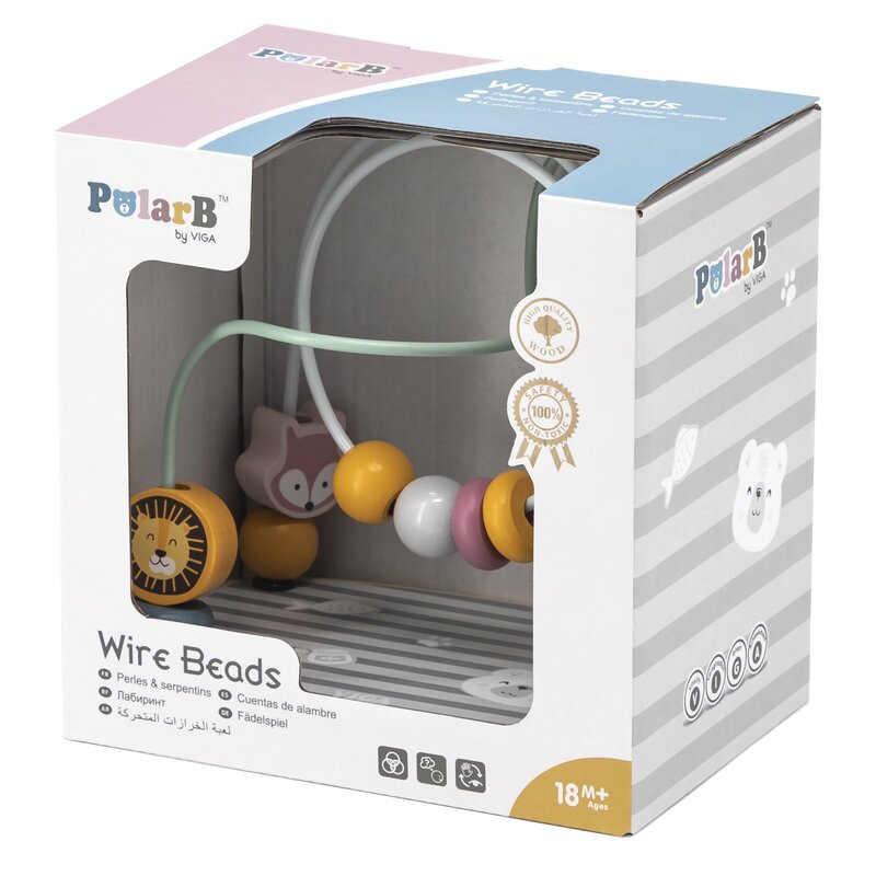 Zabawka VIGA PolarB Labirynt przestrzenny Zoo 44020