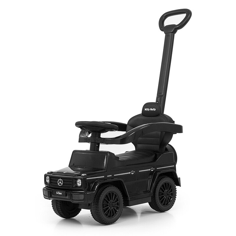 Jeździk MILLY MALLY Mercedes G350d Czarny rączka
