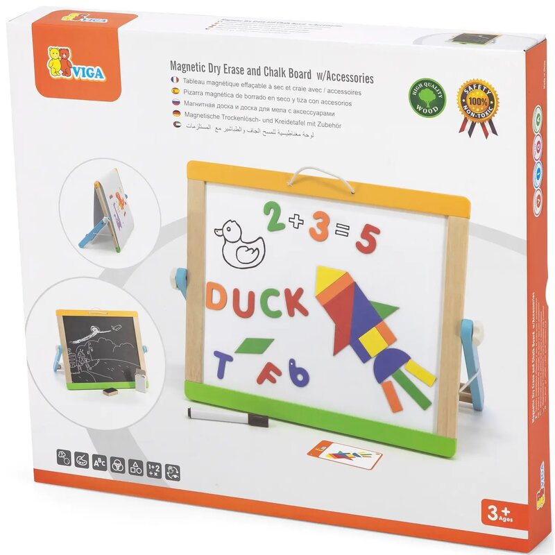 Tablica magnetyczna VIGA Learn from Fun 44545